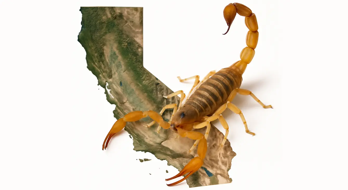 Alacranes más comunes en California: identificación y seguridad