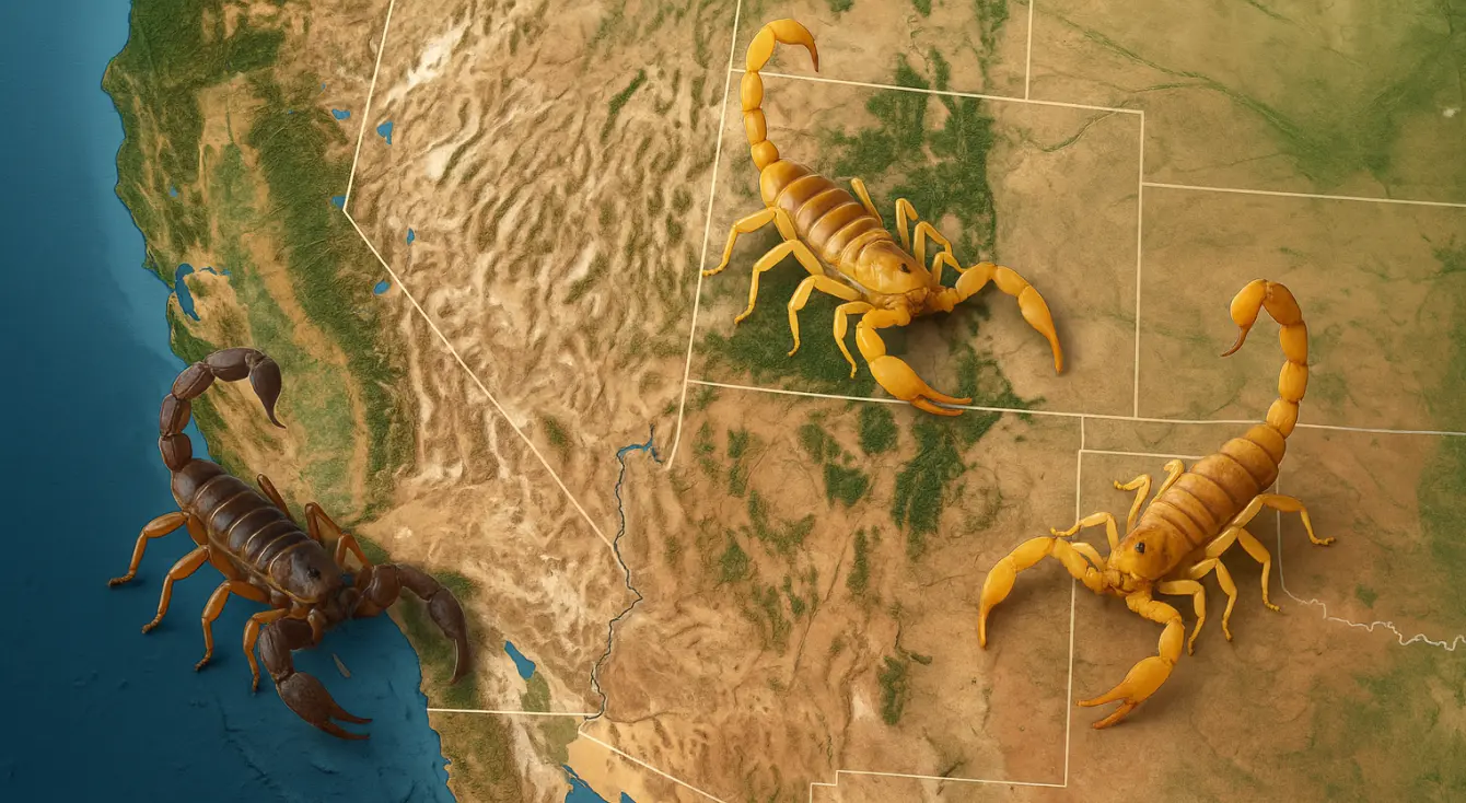 Alacranes del suroeste por estado: guía de identificación y riesgo
