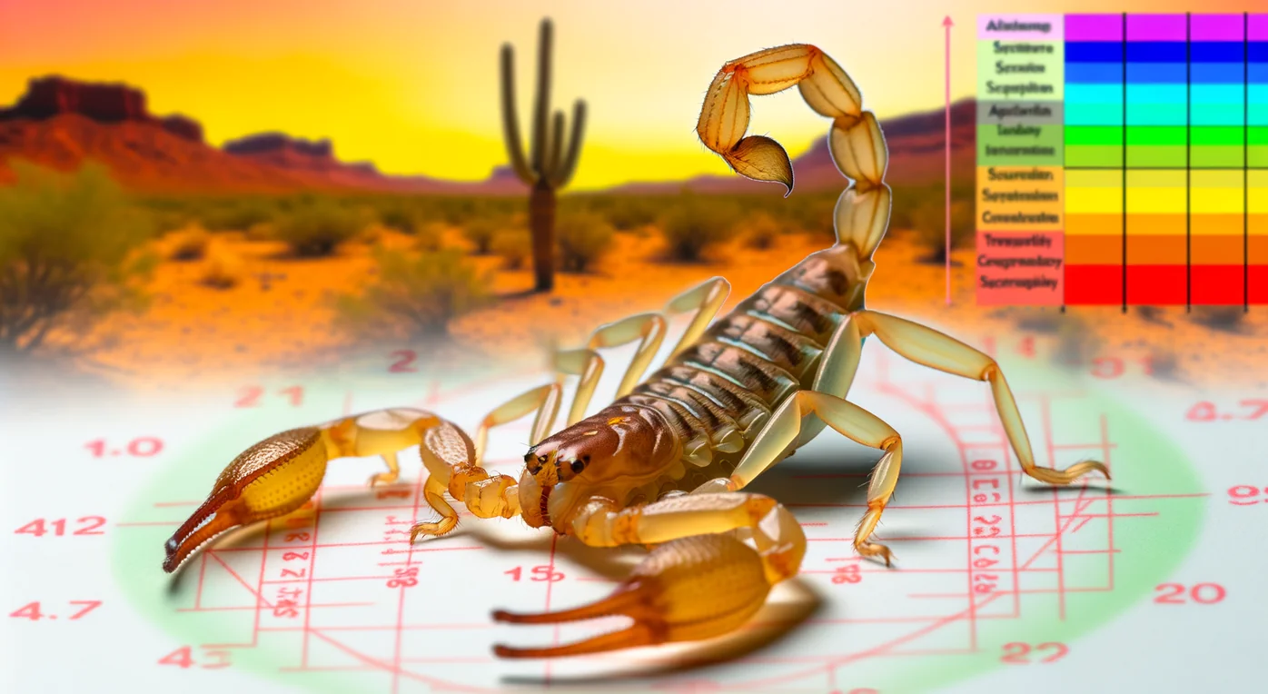 Temporada de alacranes 2026 en Arizona: mes por mes