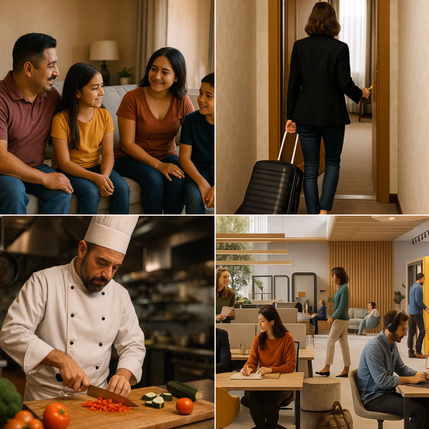 A collage of Scorpion Alert customers from across the Southwest.